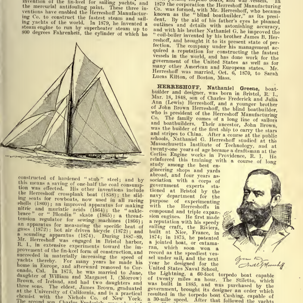 Curator’s Log April 2019: Herreshoff Biographies, Part One - Herreshoff ...