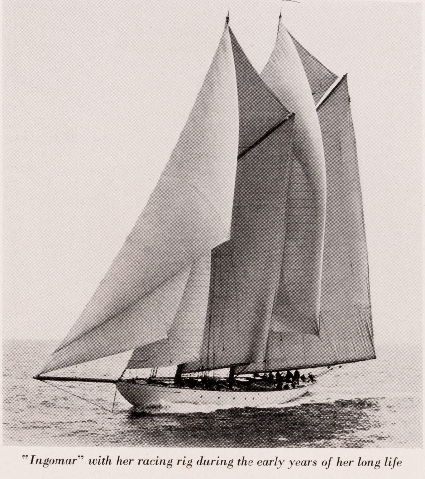 This Month in Herreshoff History "Vale Ingomar!" a tribute by William H. Taylor Herreshoff