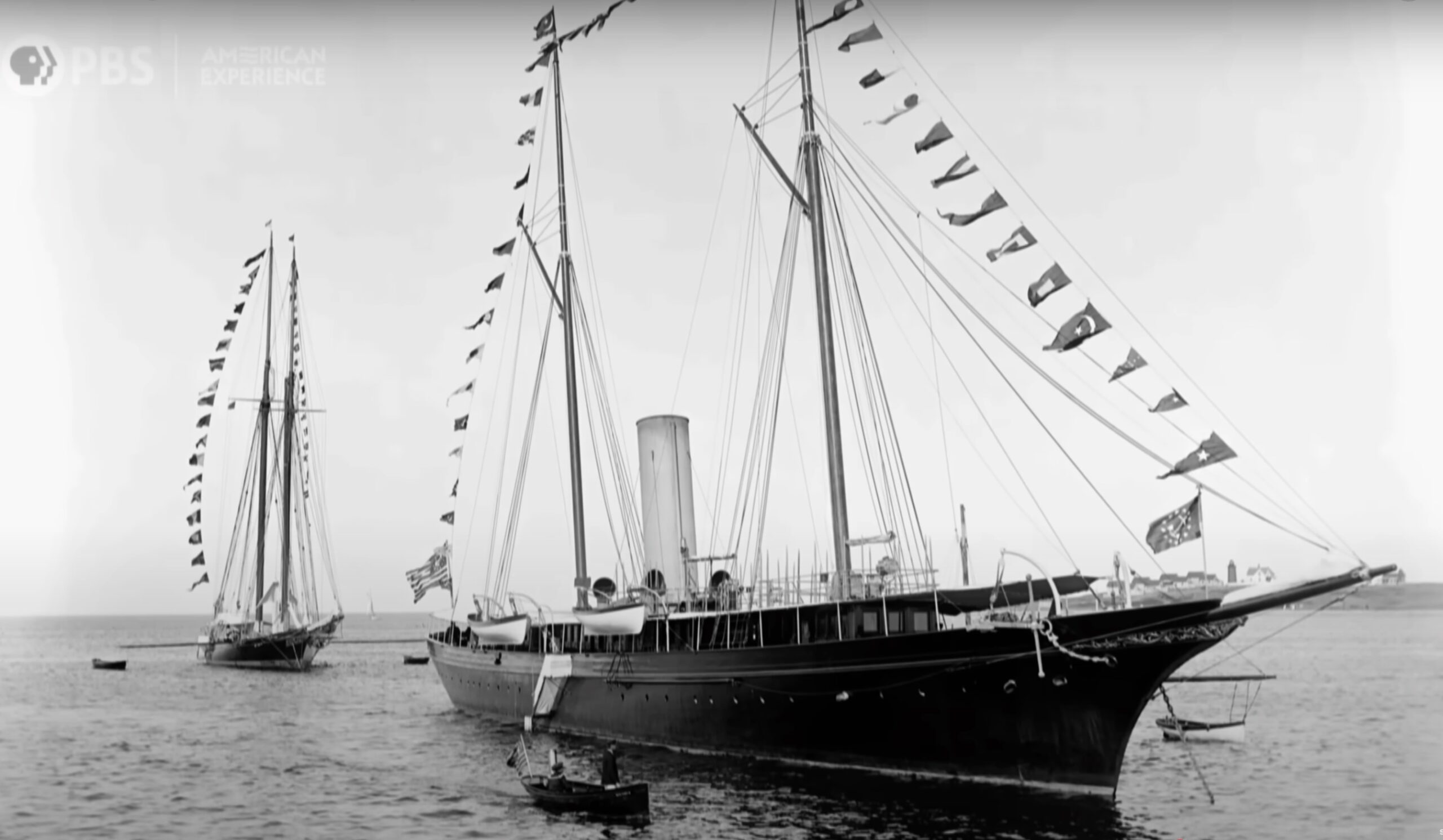 J.P. Morgan's steam yacht CORSAIR