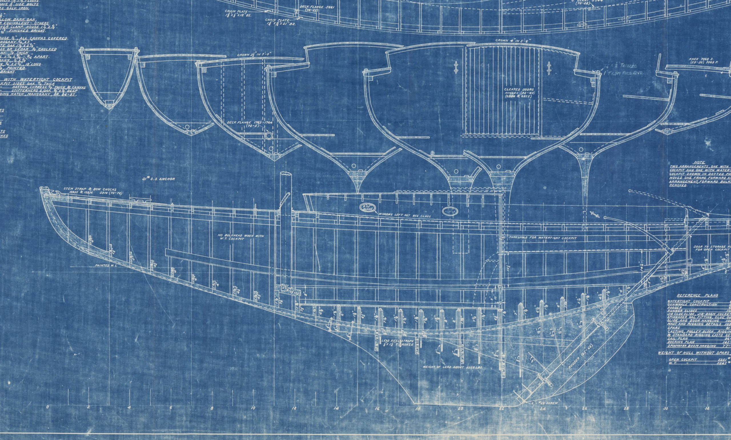 Blueprints and Cyanotypes at Home! Herreshoff Marine Museum
