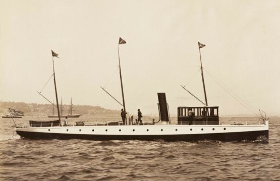 Figure 1- The 94-foot yacht STILETTO