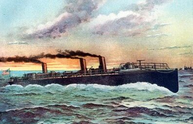 Figure 1 USS PORTER (TB-6) (Color-Tinted Postcard Early 1900s NH 101245-KN Naval History and Heritage Command)