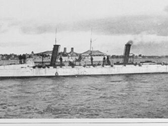 Figure 1 ERICSSON (TB-2) c. 1897 built by the Iowa Ironworks, Dubuque, IA. Before installation of torpedo tubes and deck guns. (Source US Naval History and Heritage Command photo NH 64064)